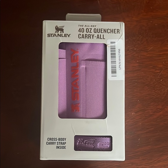 NWT Stanley 40 oz quencher carry-all purple - Picture 2 of 4